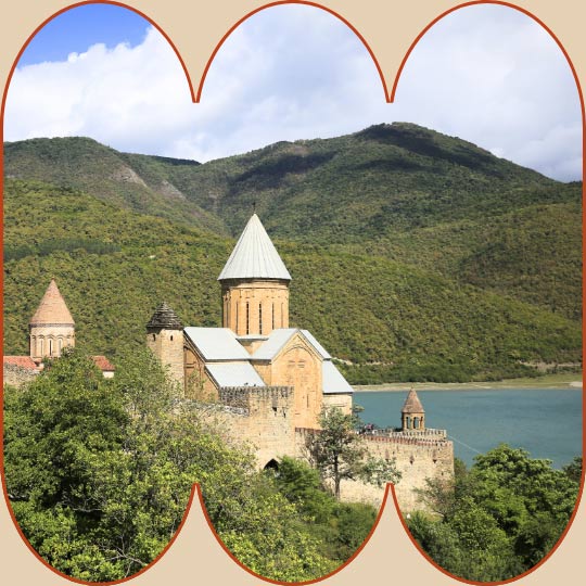 Ananuri Fortress and Church
