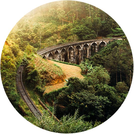 Train journeys in Sri Lanka