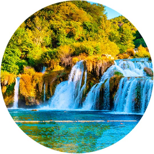 Waterfalls of Plitvice Lakes