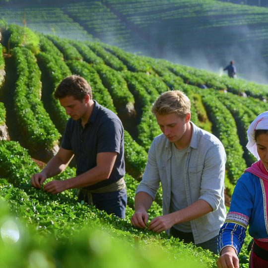 Crafting Dark Tea, Guilin