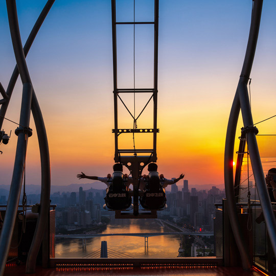 Hundred-meter Glass Observation Deck, Chongqing