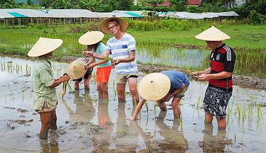 Experience farming in Laos
