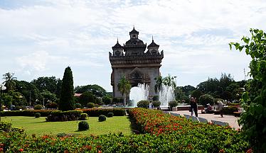 Patuxay Monument, Vientiane Laos