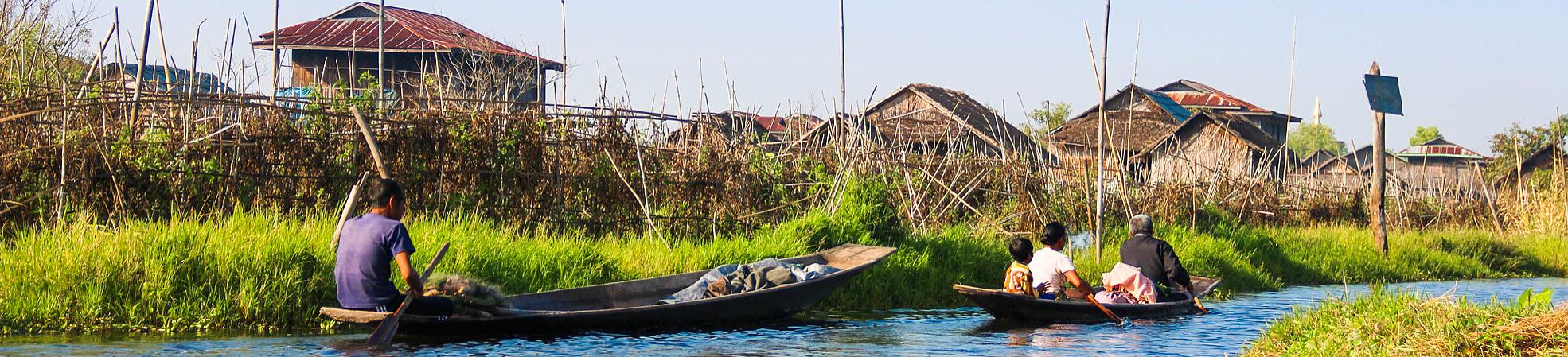 Close to Myanmar: One-Leg Rowing of Inle Lake