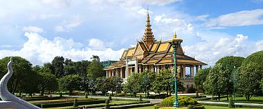 The Royal Palace in Phnom Penh