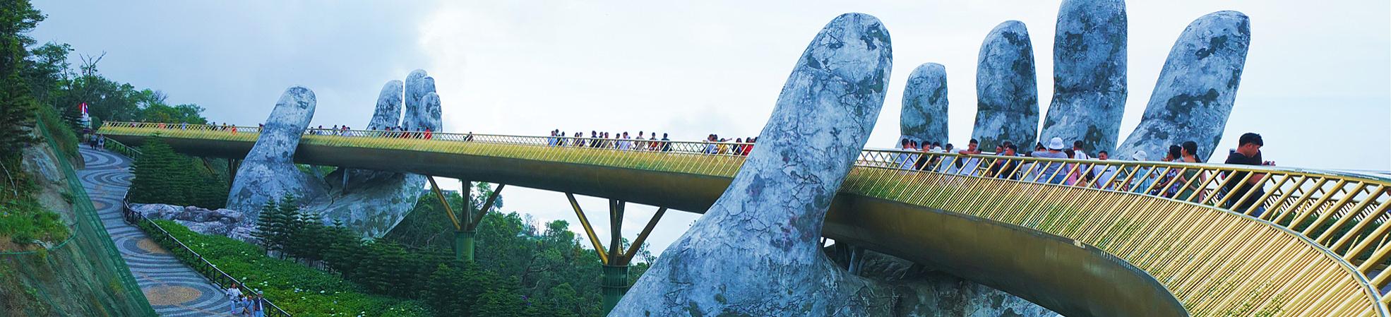 Golden Bridge in Vietnam