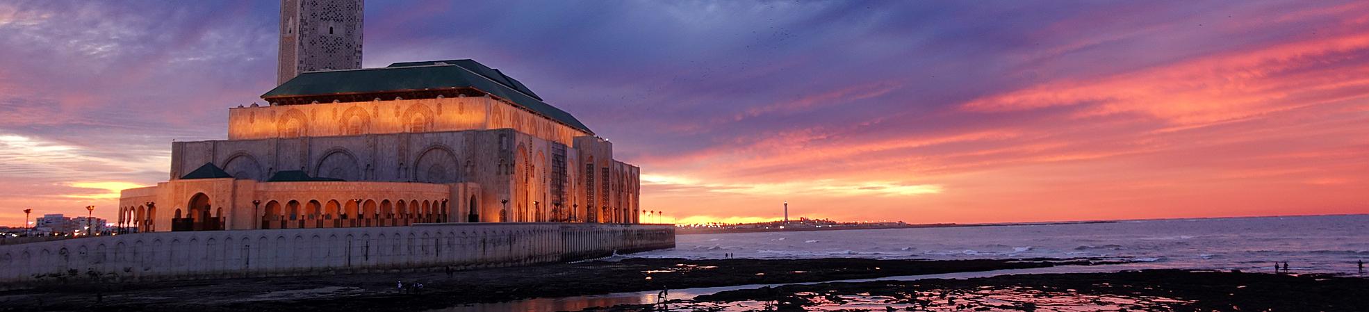 Hassan II Mosque in Casablanca