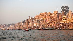 Morning View of Varanasi, India