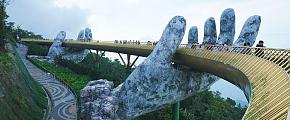 Golden Bridge in Vietnam
