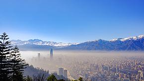 City View of Santiago, Chile