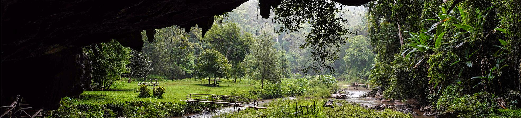 Tam Lod Cave in Mae Hong Son, Thailand