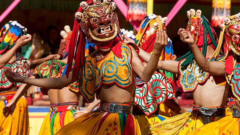 Mask Dance, Bhutan