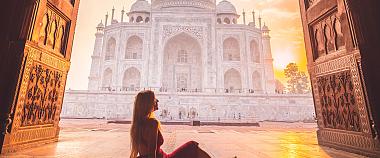 Taj Mhal in Agra, India