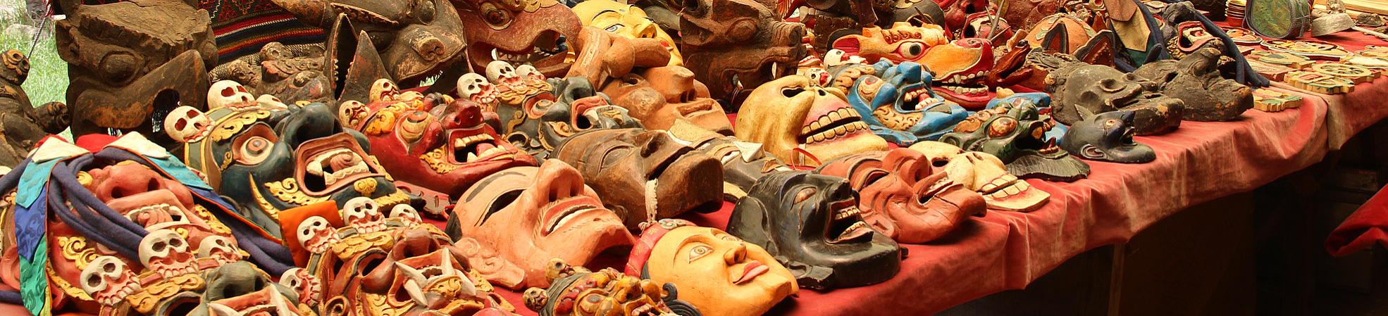 Shopping at the Weekend Market in Bhutan