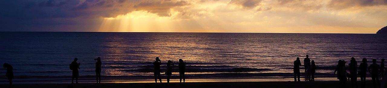 Beach at Sunset, Penang