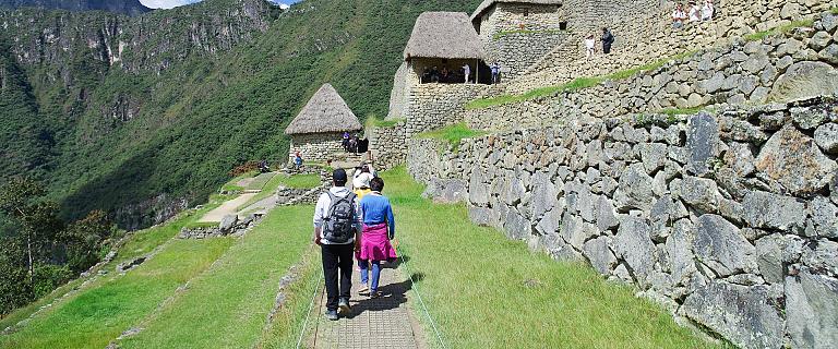 Hiking to Machu Picchu