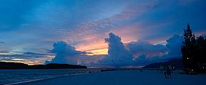 Sunset in Malaysia