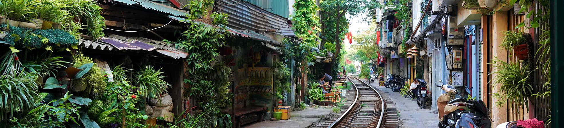 Train Street in Hanoi