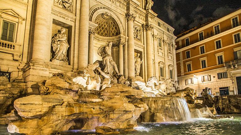 Trevi Fountain, Italy