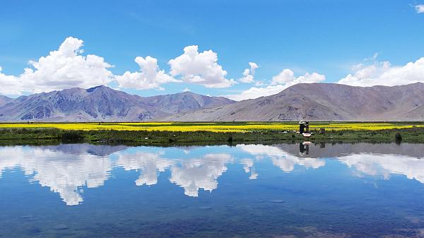 Namtso Lake in Tibet