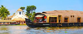 Backwaters in India