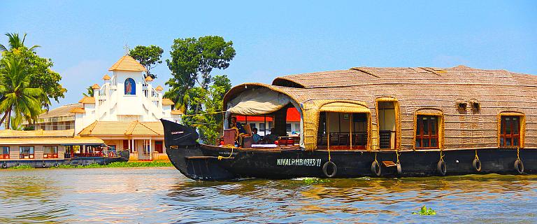 Backwaters in India