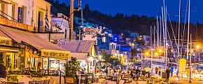 Night View of Greece