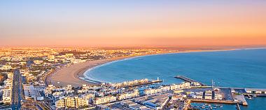 Agadir at Sunset