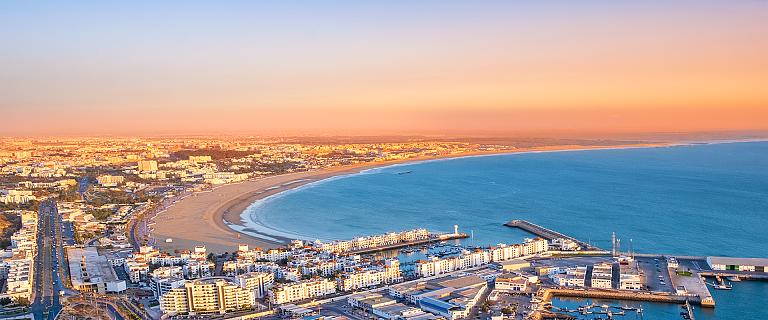 Agadir at Sunset