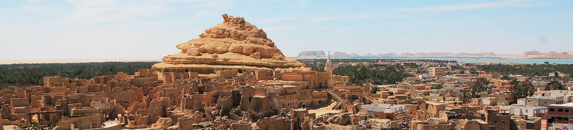 Siwa Oasis in Egypt