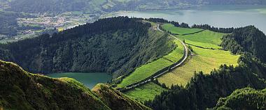 Portugal Hiking Trail in Azores
