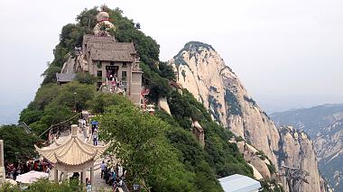 Some temples on the Mount Hua