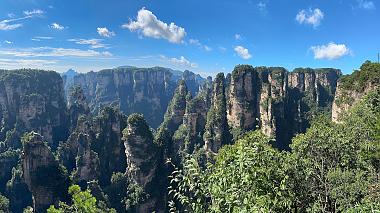Avatar mountains in Zhangjiajie