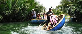 Basket Boat in Hoi An