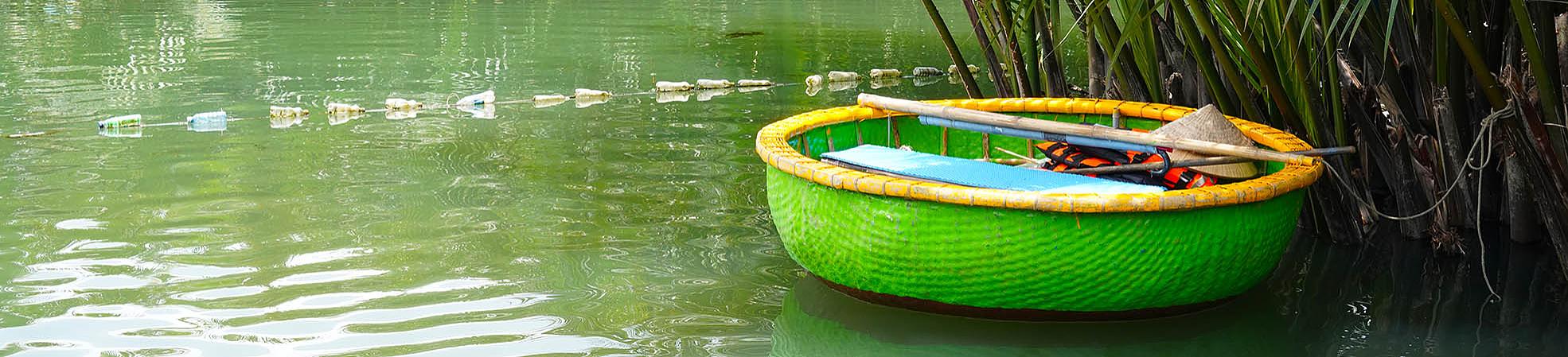 Basket Boat in Hoi An