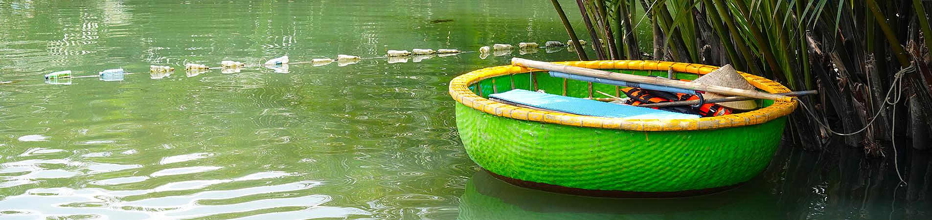 Basket Boat in Hoi An