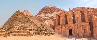 Egypt and Jordan: Pyramids & Petra