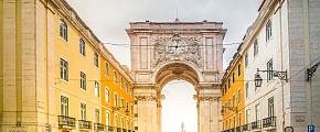 Rua Augusta Arch, Lisbon, Portugal