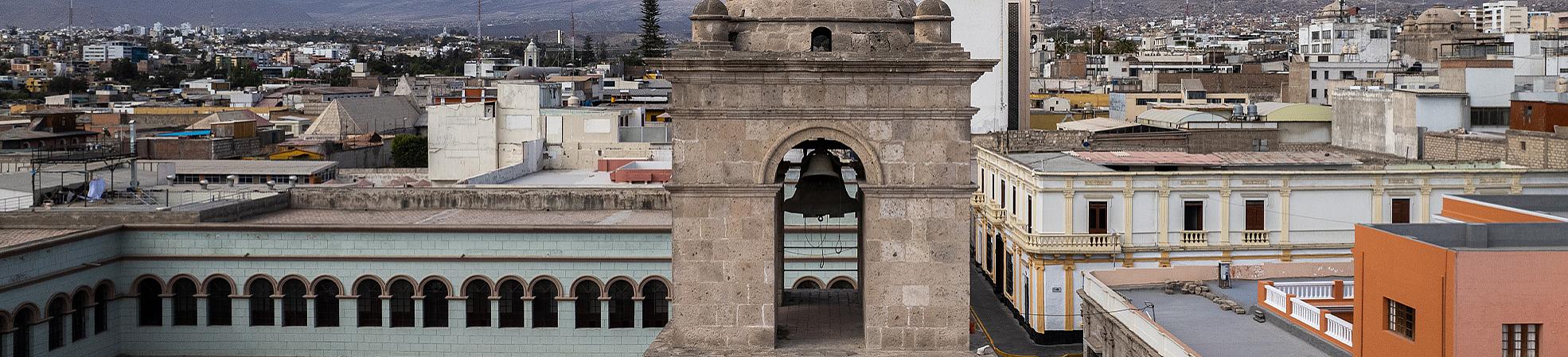 The Church in Arequipa, Peru