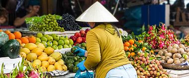 Local Market in Vietnam