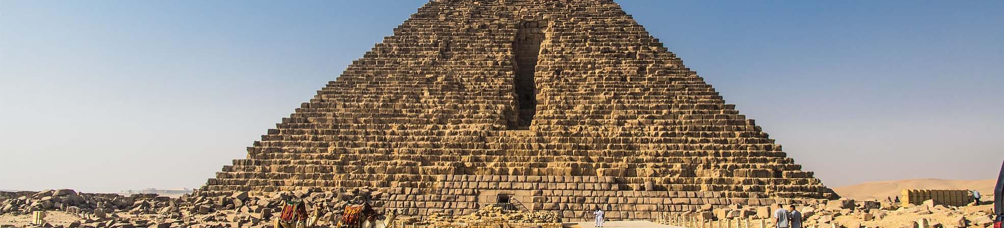 Hole in Giza Pyramid