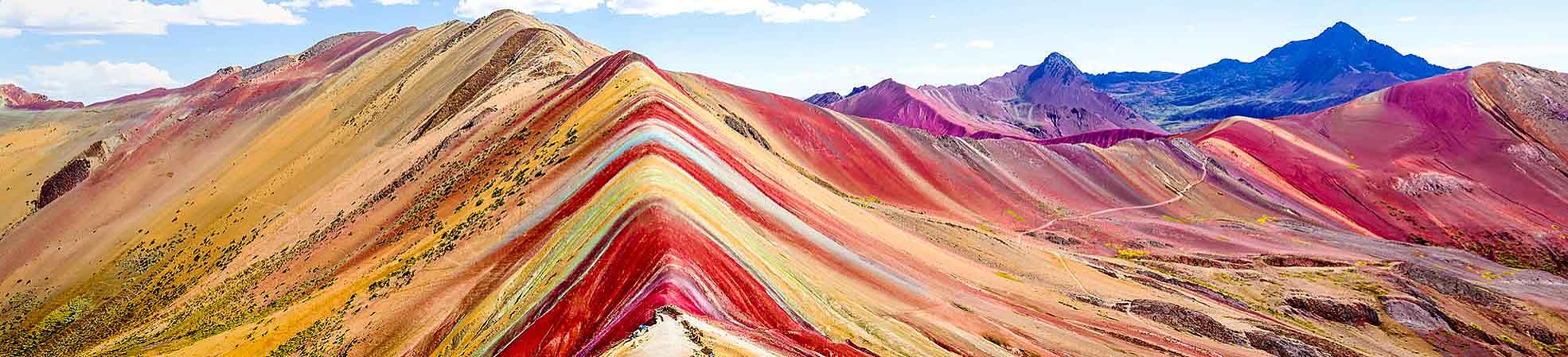 Rainbow Mountain in Peru