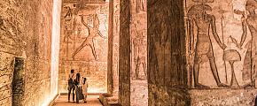 Inside Abu Simbel Temple