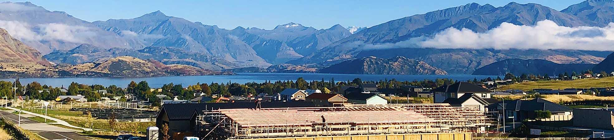 Lake Wanaka in New Zealand