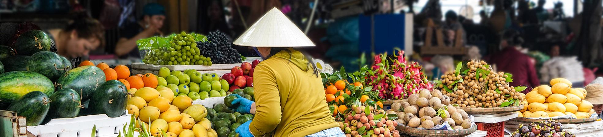 Local Market in Vietnam