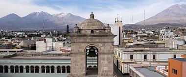 The Church in Arequipa, Peru