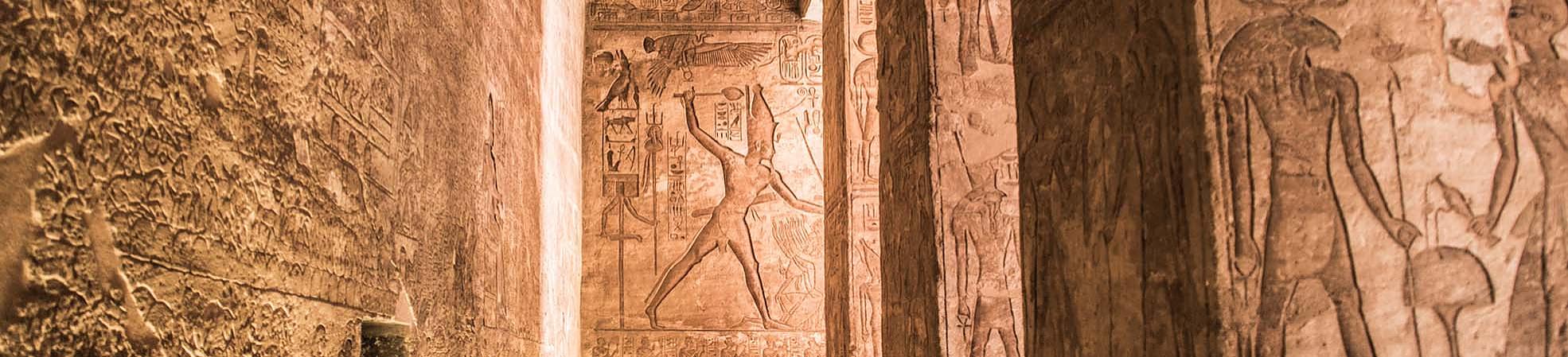 Inside Egyptian Temple