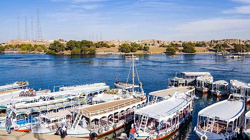 The Banks of the Nile River, Aswan