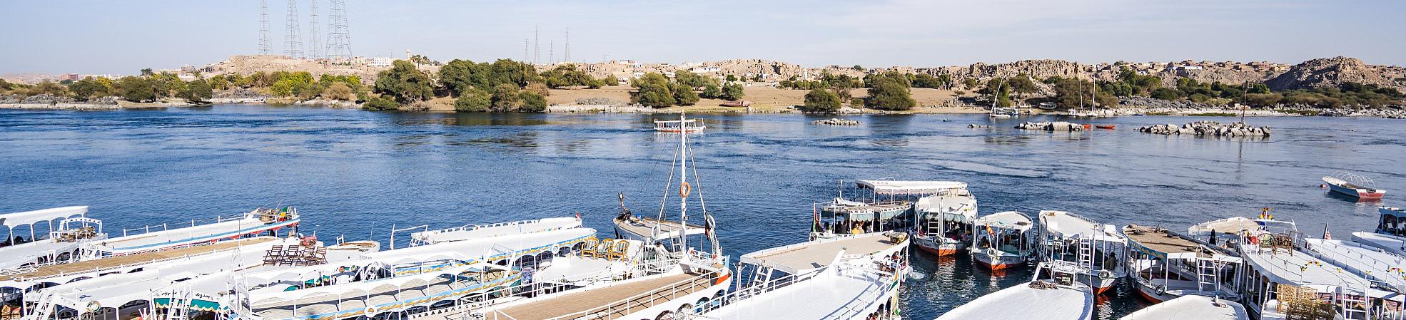 The Banks of the Nile River, Aswan