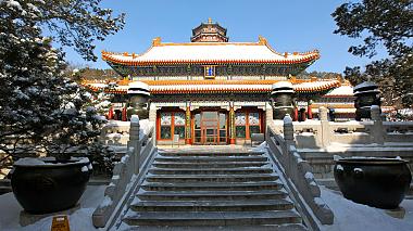 Summer Palace in winter